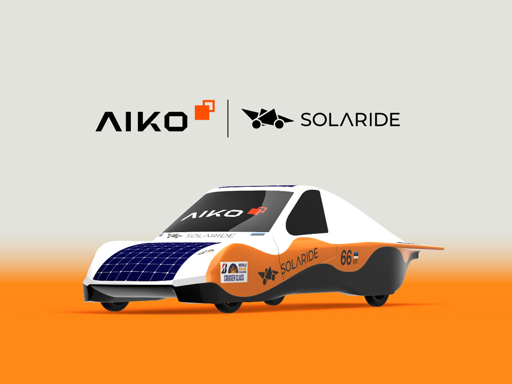 AIKO kooperiert mit Estlands Solaride Team, um die n?chste Generation der Solarmobilit?t mit ABC-Technologie anzutreiben.